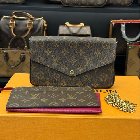 Louis Vuitton LV 路易威登，三合一鏈條包