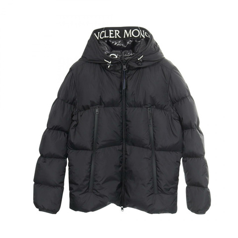 MONCLER MONTCLA Logo 連帽羽絨外套 1A00144 尼龍 黑色 二手 #3