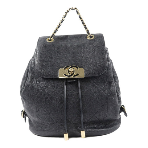 CHANEL 牛皮皮革Backpack背包