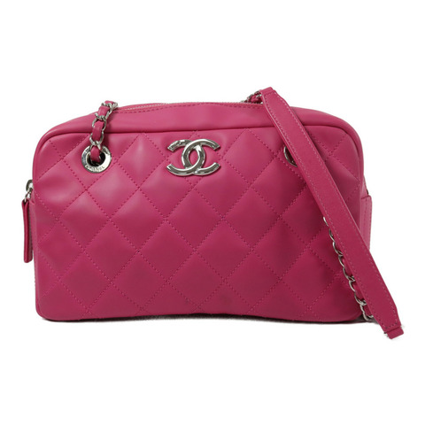 CHANEL Rubber Coco Rain Camera Bag鏈帶肩背袋