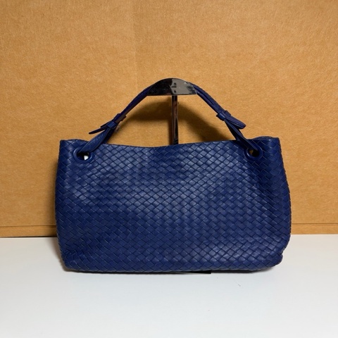 Bottega Veneta 葆蝶家Bv 藍紫色雙橋 底長33×28cm