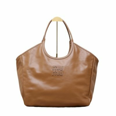 MIUMIU IVYTote托特包/38CM棕色牛皮