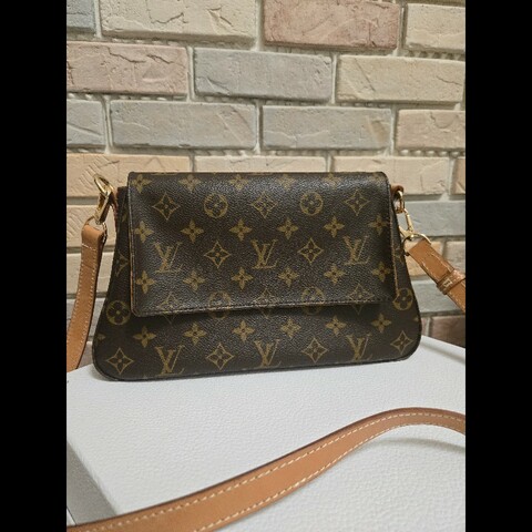 LV 老花 Beverley Clutch / Pochette 斜背包 肩背包