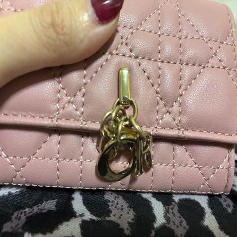 MISS DIOR MEDIUM WALLET LAMB