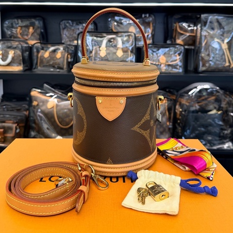 Louis Vuitton 路易威登LV 大Monogram老花款 發財桶