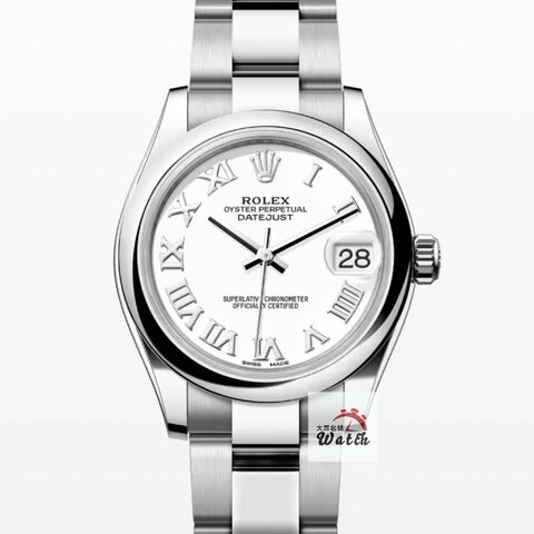 【大眾金時代】ROLEX 勞力士 178240 Datejust 蠔式日誌 中型款 白色羅馬面盤 錶徑31mm 自動上鍊 不鏽鋼材質 G430