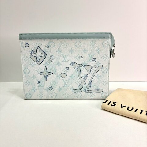 LV Pochette水滴紋手拿包