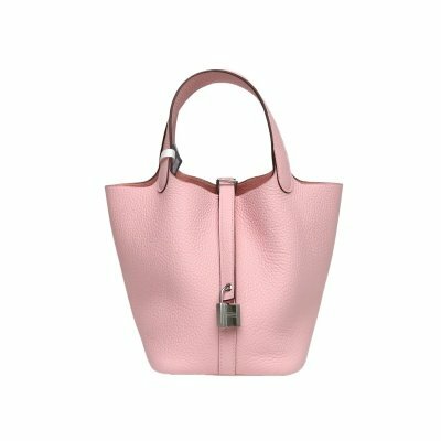 HERMES Picotin18菜籃子3Q新櫻花粉TC皮K2025銀扣