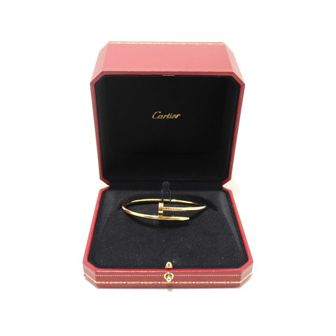 Cartier 18K Yellow Gold Classic ModelJuste Un Clou Bracelet Size 18