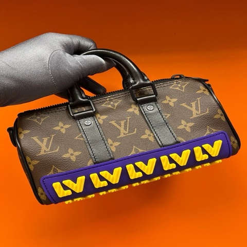 99❤️新LV路易威登（五金貼膜） Keepall Xs Rubber秀款