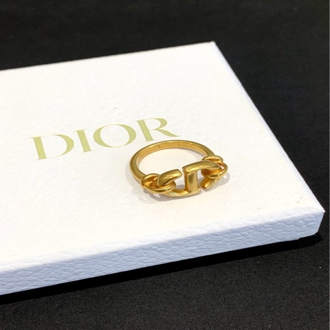 Dior迪奥 CD猪鼻子戒指
