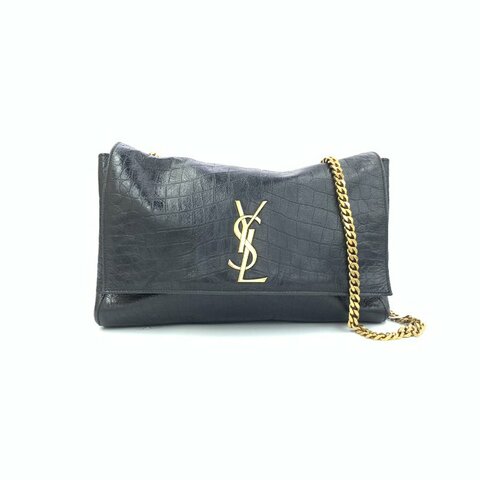 Saint Laurent YSL 黑色 雙面 Kate 中號 肩背包