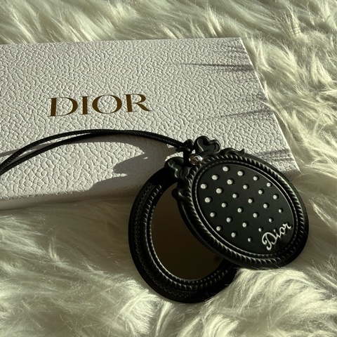 Dior Médaillon 波點 Bag Charm 掛袋鏡