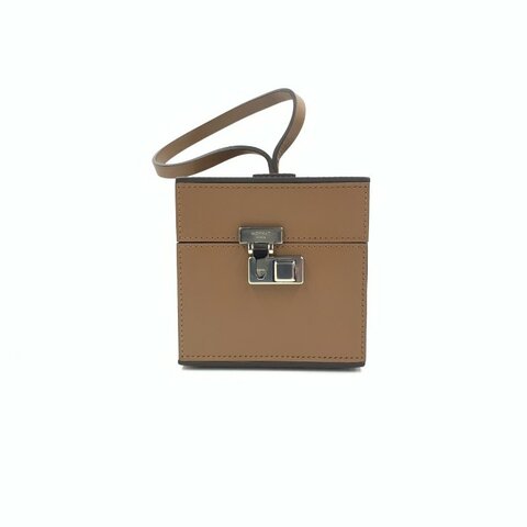 MOYNAT 棕色 盒子 手提包