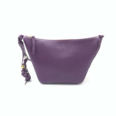 LOEWE 紫色 hammock hobo os 肩背包