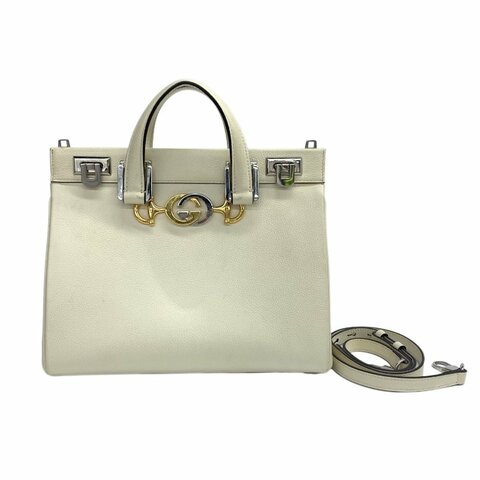 Gucci 白色 zumi tote 肩背包