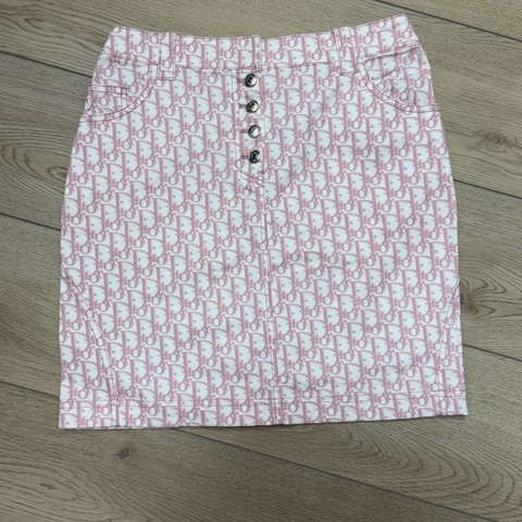 Dior vintage老花短裙