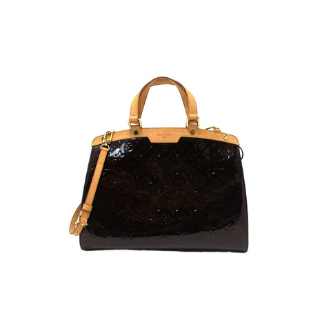 Louis Vuitton Amarante Vernis Leather Brea PM Shoulder Bag