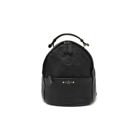 Louis Vuitton Black Empreinte Monogram Leather Sorbonne Backpack