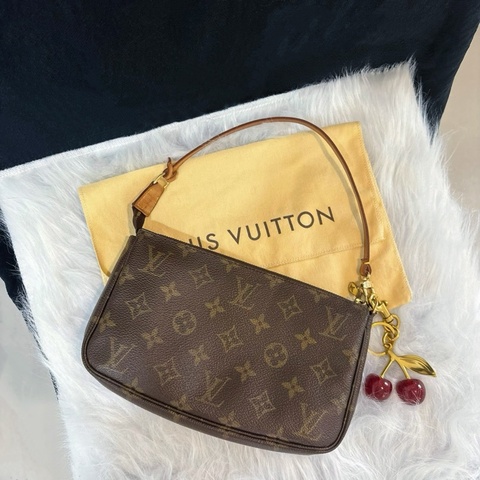 LV大麻將包 中古款vintage 手提包 腋下包