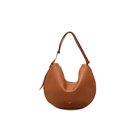 Louis Vuitton Brown Leather Lowkey Cookie MM Hobo Bag