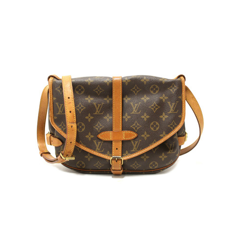Louis Vuitton Classic Monogram Canvas Saumur 30 Messenger Bag
