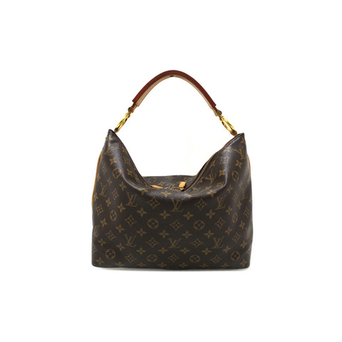 Louis Vuitton Classic Monogram Canvas Sully PM Hobo Bag