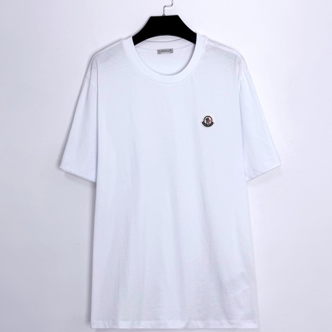 🌷全新帶吊牌！Moncler SS23 Logo刺繡短袖上衣 白色
