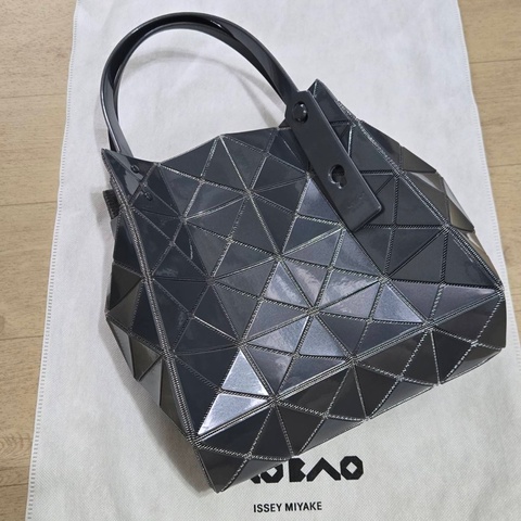Issey Miyake 三宅一生 Bao Bao 非常稀有 大號結晶鑽石包 灰黑色