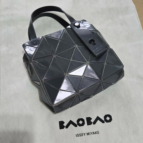 Issey Miyake 三宅一生 Bao Bao 非常稀有 小號結晶鑽石包 灰黑色
