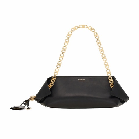 Salvatore Ferragamo 女士 鏈條單肩包均碼碼26cm*13cm*14cm