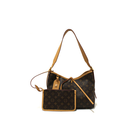 Louis Vuitton Classic Monogram CarryAll PM Hobo Shoulder Tote