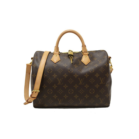 Louis Vuitton Classic Monogram Speedy Bandoulière 30 Bag