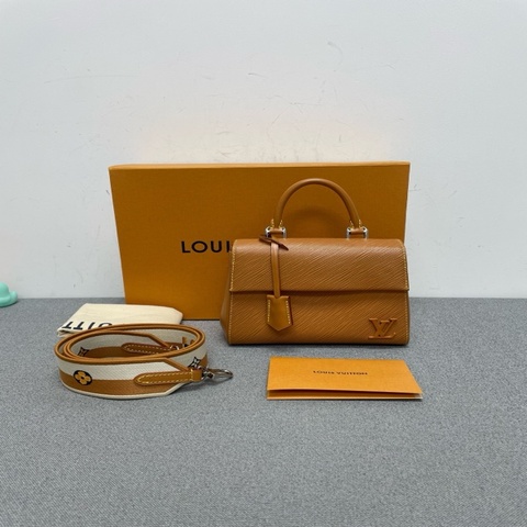 lv 克魯尼mini 寬肩帶焦糖色