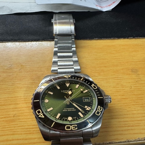 LONGINES浪琴 深海征服者 綠浪鬼GMT