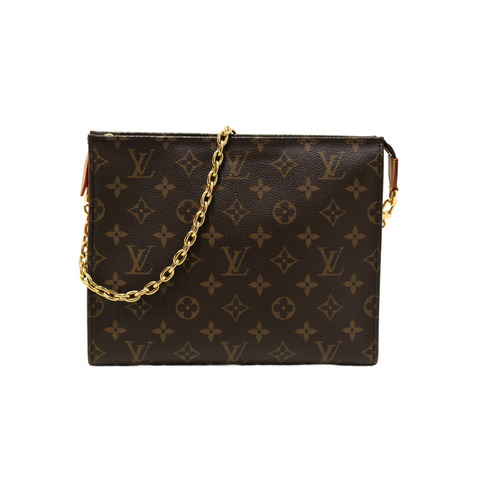 Louis Vuitton Classic Monogram Toiletry Pouch On Chain
