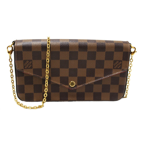 Louis Vuitton Damier Ebene Canvas Felicie Pochette Bag
