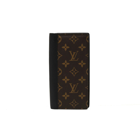 Louis Vuitton Macassar Monogram Brazza Long Wallet