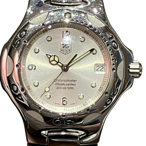 TAG Heuer Kirium 天文台認證腕錶，總重 135.2 克，不鏽鋼材質，自動上鍊機芯，銀色錶盤，型號 WL5115