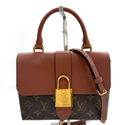 LOUIS VUITTON 路易威登 老花LOCKY BB 手提斜背2WAY包 M44654 RFID