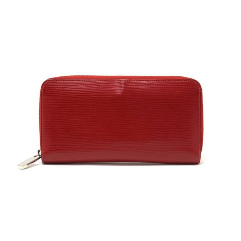 Louis Vuitton Red Epi Leather Zippy Long Wallet