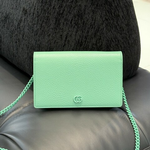 98♥️Gucci GG Marmont mini Chain Bag WOC