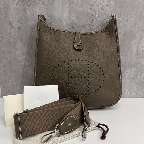 Hermes Evelyne 29 大象灰 U刻