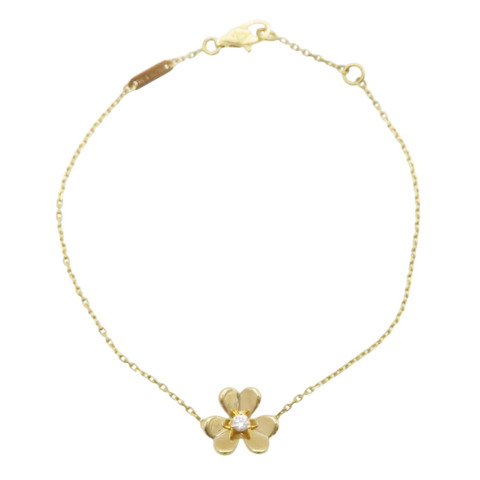 【再降價】18K黃金 鑽石 Mini Frivole 手鍊【Van Cleef & Arpels 梵克雅寶】 VCARPJMM00