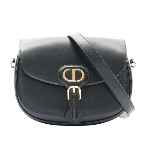 DIOR 迪奧 Bobby Medium 肩背包 黑色 牛皮 M9319UMOL
