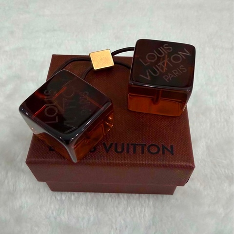 Louis Vuitton Cube 果凍髮飾