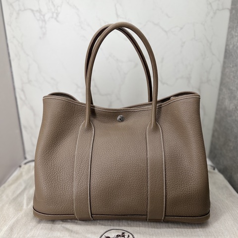 香緹國際精品 HERMES Garden Party 大象灰 36 1322