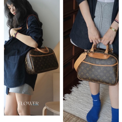 【雜誌爆款🥰中古保值🤎】LV Truville Monogram  老花 珍妮包｜手提包｜單肩包｜斜背包