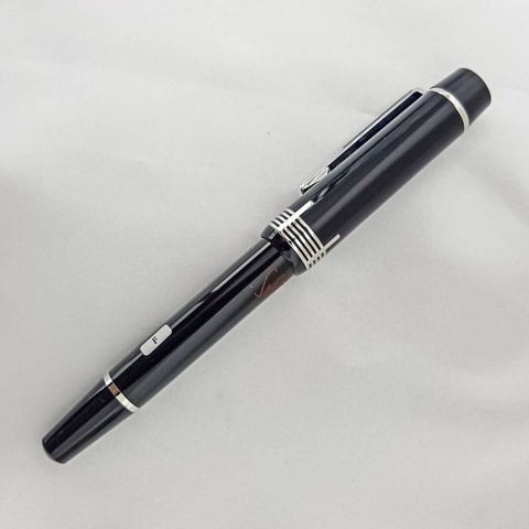 近新真品MontBlanc 萬寶龍捐贈系列鋼筆 Georg Solti 喬治· 蕭提 18K金筆尖750 未沾墨