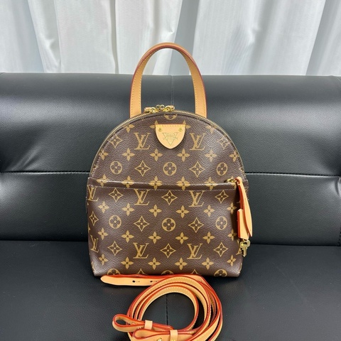 路易威登/LV 限定秀款 老花雙肩包  底長21cm